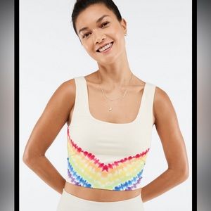 Adorable Fabletics Tie Dye Crop Tank